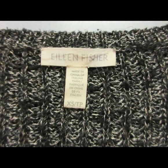 Eileen Fisher sweater linen blend sz XS - Picture 4 of 4